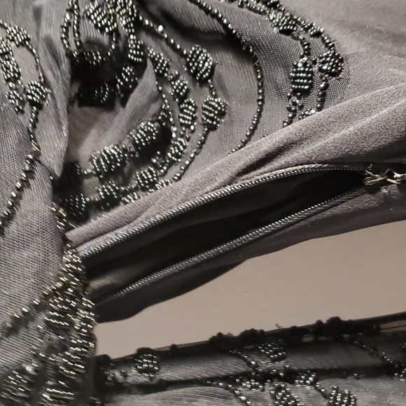 Kevin Hall Full Lace and Sequin Evening Gown - Picture 6 of 8